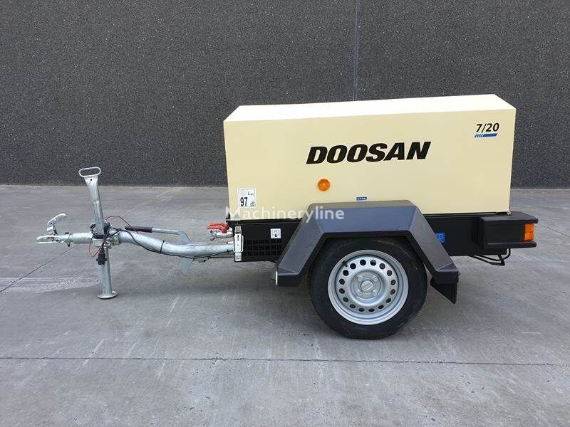 Doosan 7 / 20 mobiele compressor