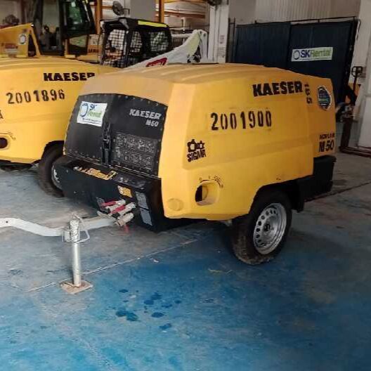 Kaeser M50 mobile compressor