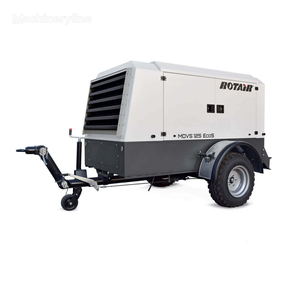 nieuw Rotair 12 bar 10 m3 MDVS 125 Eco 5 mobiele compressor