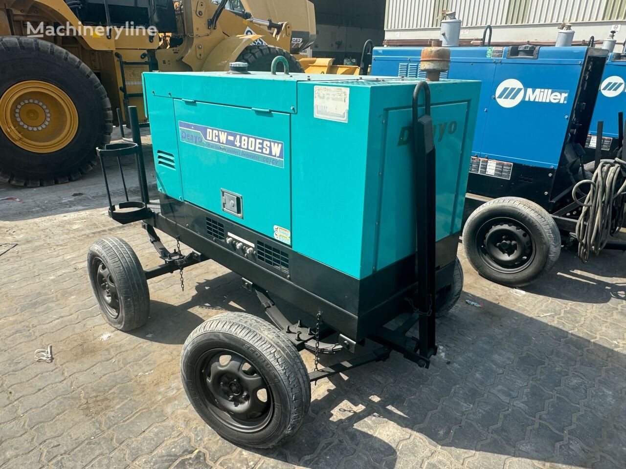 Denyo DCW-480ESW mobile welding machine