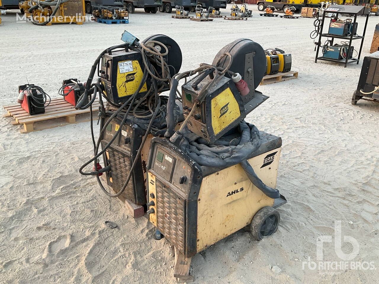 ESAB Quantity of (2) mobile welding machine