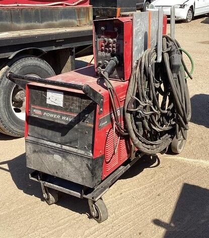 Lincoln POWERWAVE 455M mobile welding machine