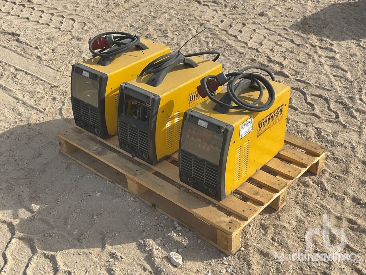 UNIVERSEL STAR TIG 400 Quantity of (3) mobile welding machine