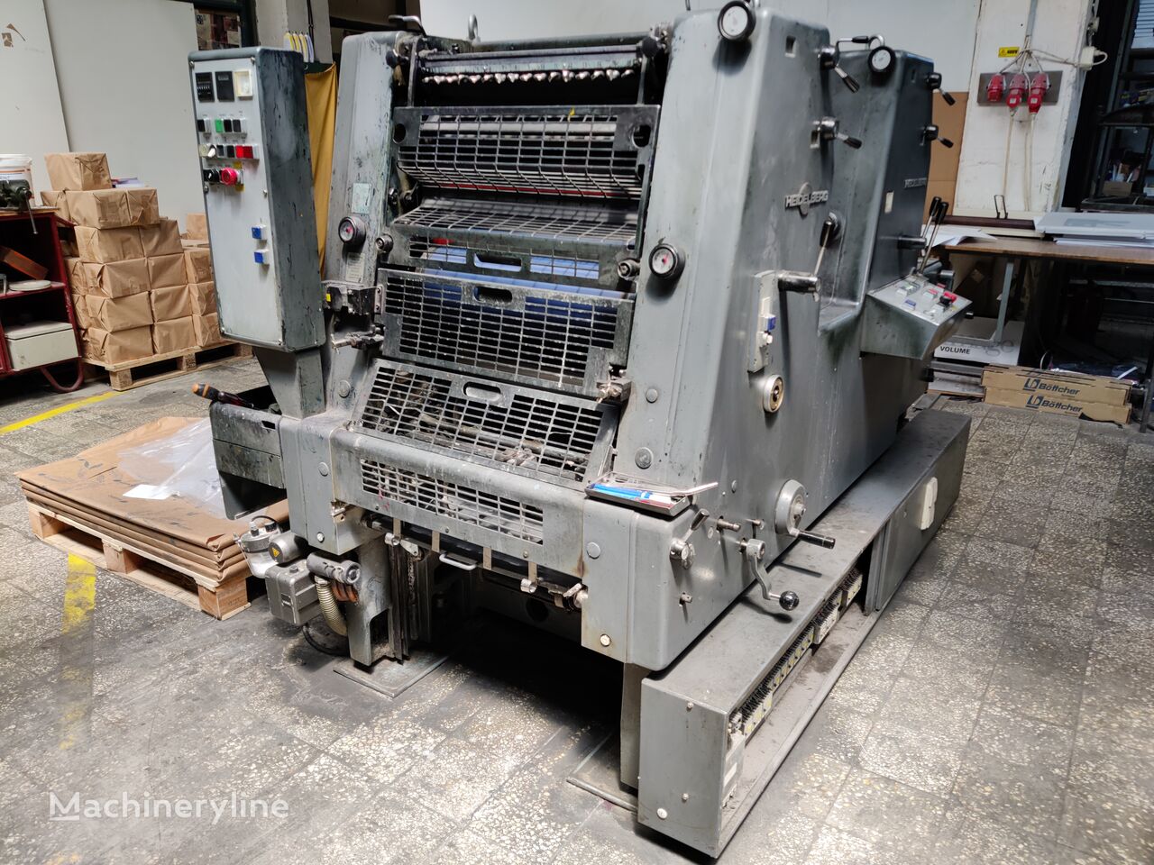 Heidelberg GTO ZP-52 offset printing machine