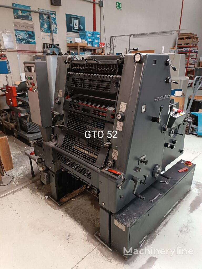 Heidelberg GTO52 offsettrykker