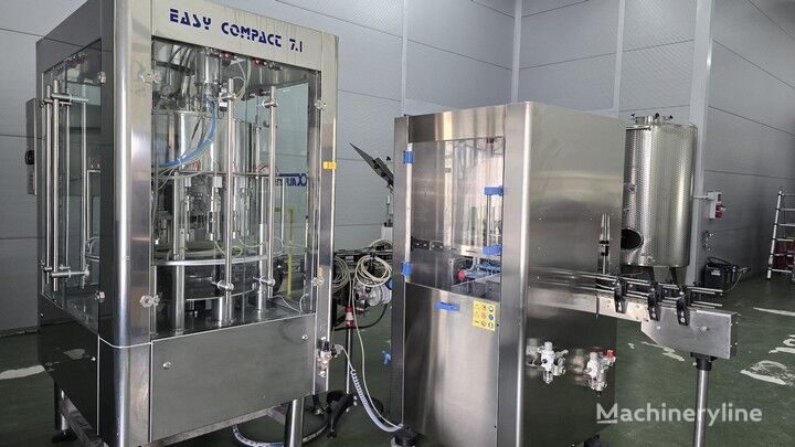 Alfatek Linea di imbottigliamento usata per Olio 1.000 bph other food processing equipment