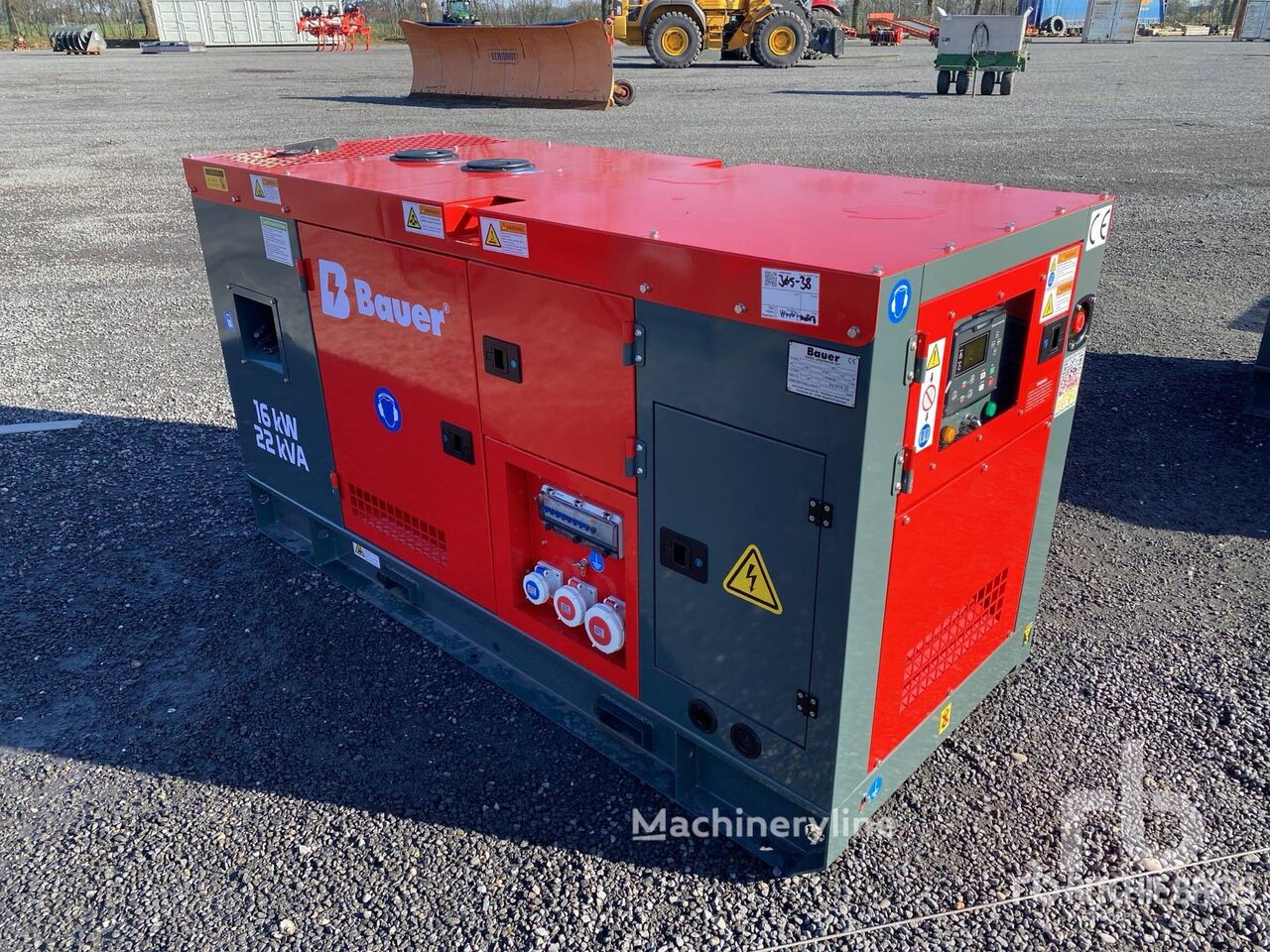 autre groupe électrogène Bauer GENERATOREN GFS-16 20 kVA (Unused)