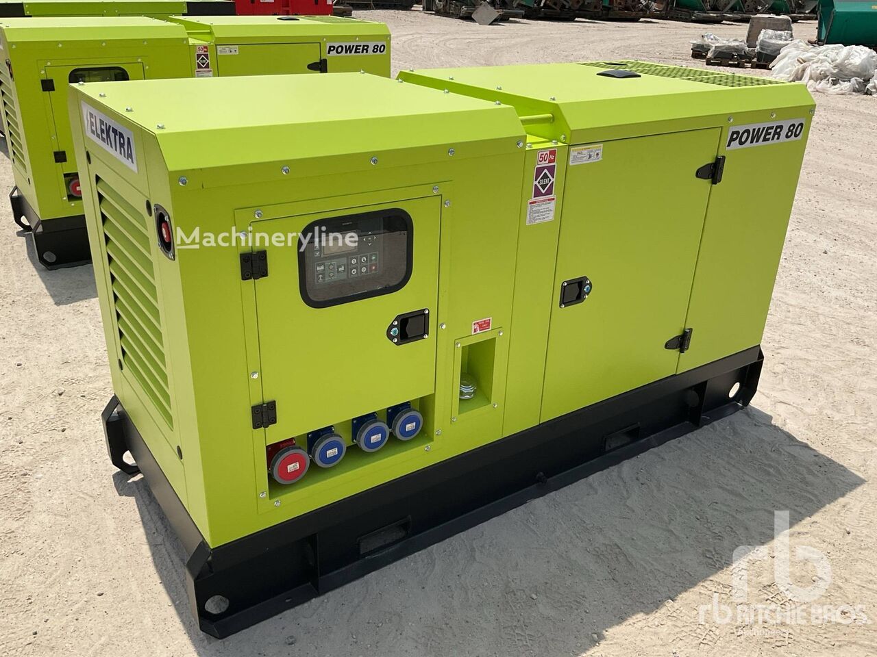 Другой генератор Elektra EL80 80 kVA Skid-Mounted (Unused) - Machineryline