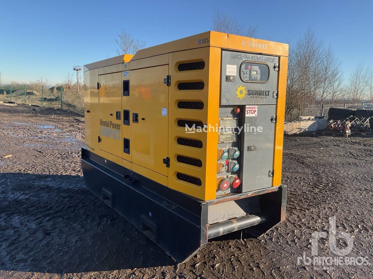 SDMO R165C3 160 kVA Skid-Mounted other generator