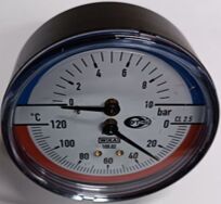 Wika Termomanometr,Model: 100.02 Nom-yy razmer: 063 mm other pumping equipment - Machineryline
