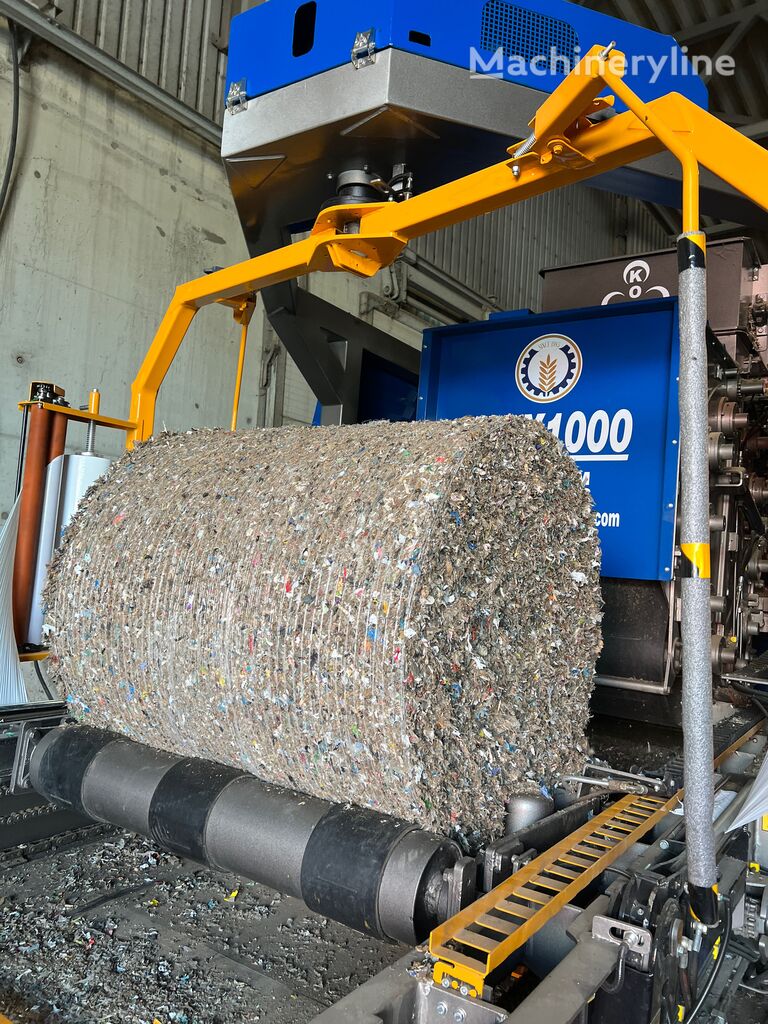 KOMSİLAJ MAKİNA KM 1000 ( WASTE BALER - WRAPPER COMBİNATİON ) otros equipo de reciclaje