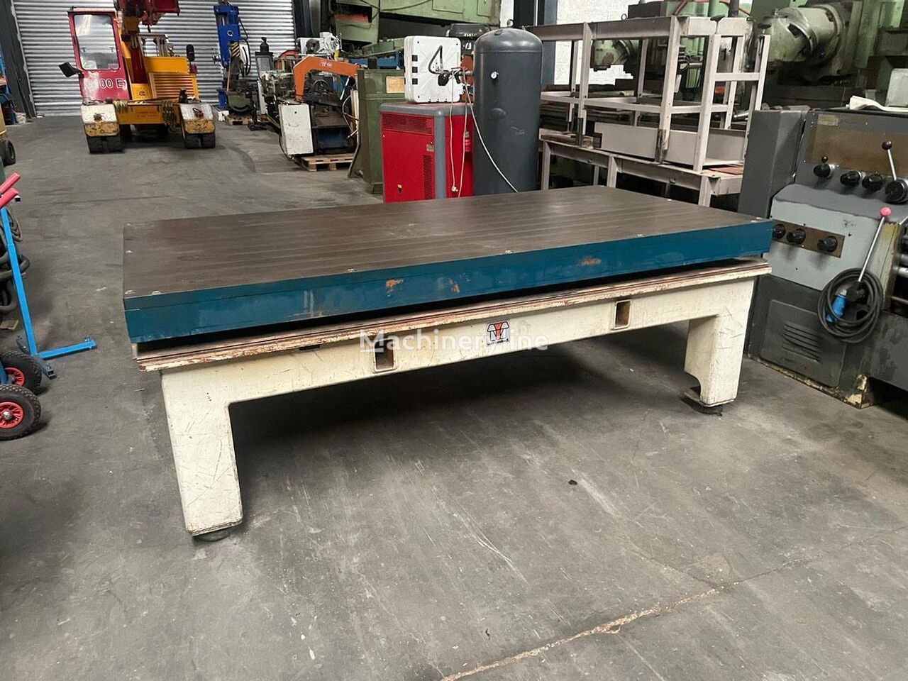 Table 2500 x 1250 mm andet svejseudstyr