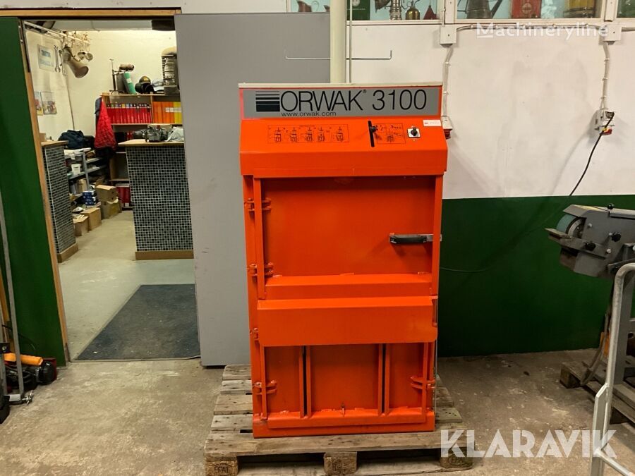 Orwak 3100 prensa de papel