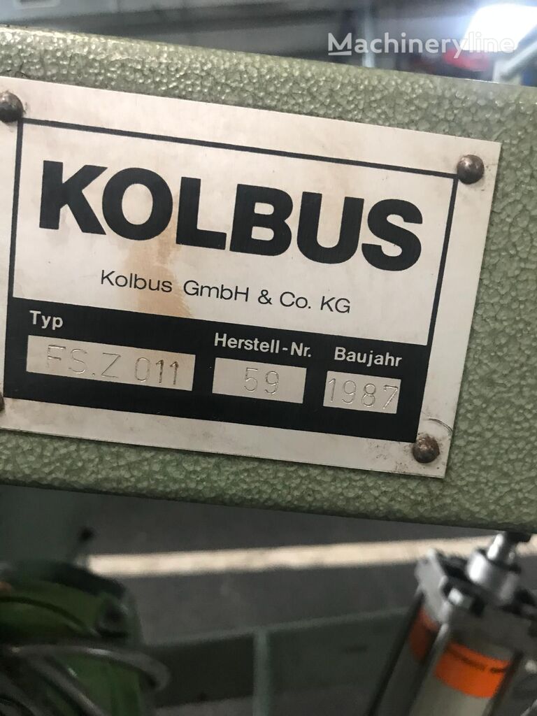 mesin pemotong kertas Kolbus FS.Z 011