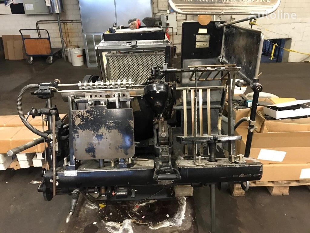 Heidelberg GTS perforeringsmaskine