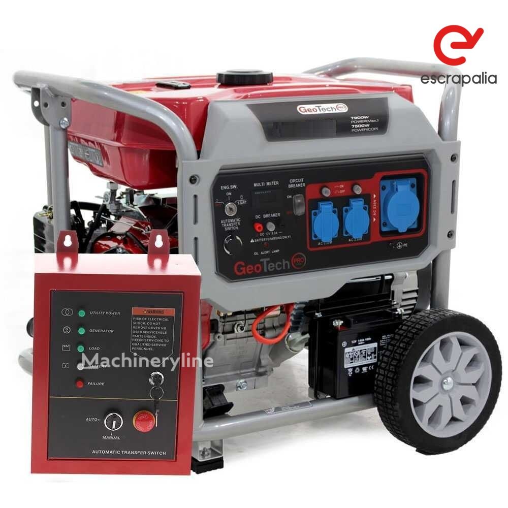 Купить бензиновый генератор ATS Arranque Automático | Machineryline MD Новый бензиновый генератор ATS Arranque Automático - Machineryline