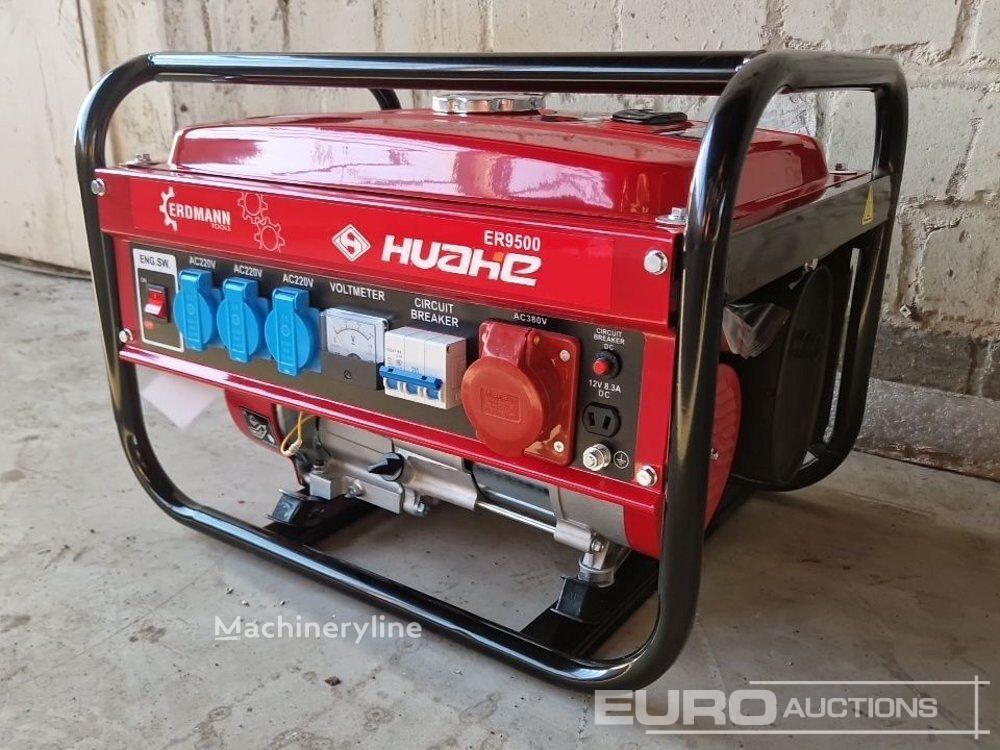 Groupe électrogène essence Erdmann ER9500 neuf - Machineryline