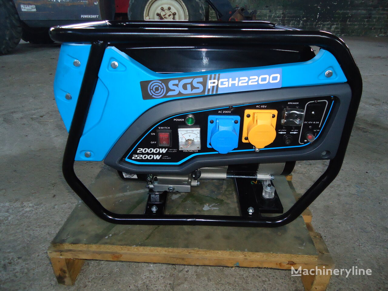 new SGS PGH2200, moshchnost do 2,2 kVt / 2,8 kVA petrol generator