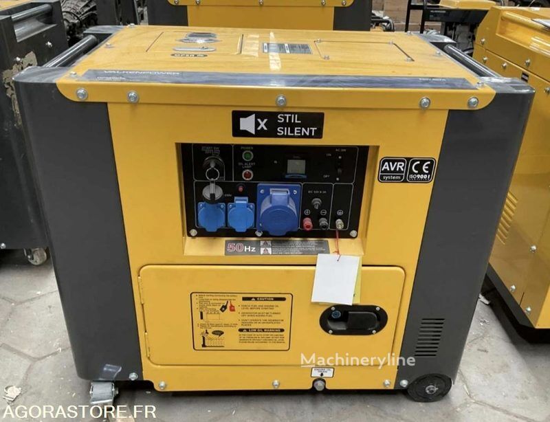 Groupe électrogène essence Valkenpower DG6500SE - Machineryline