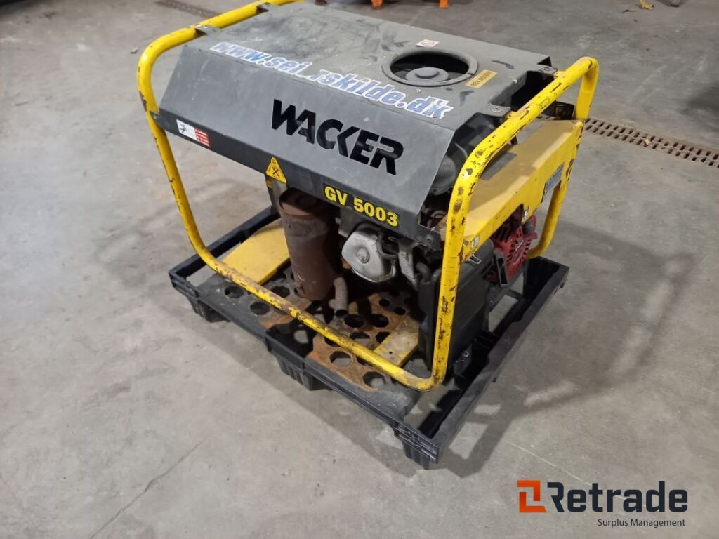 groupe électrogène essence Wacker 5003