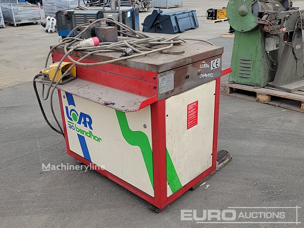 Satılık Loar Bendhor 30 boru bükme makinesi | Machineryline TR Loar Bendhor 30 boru bükme makinesi - Machineryline