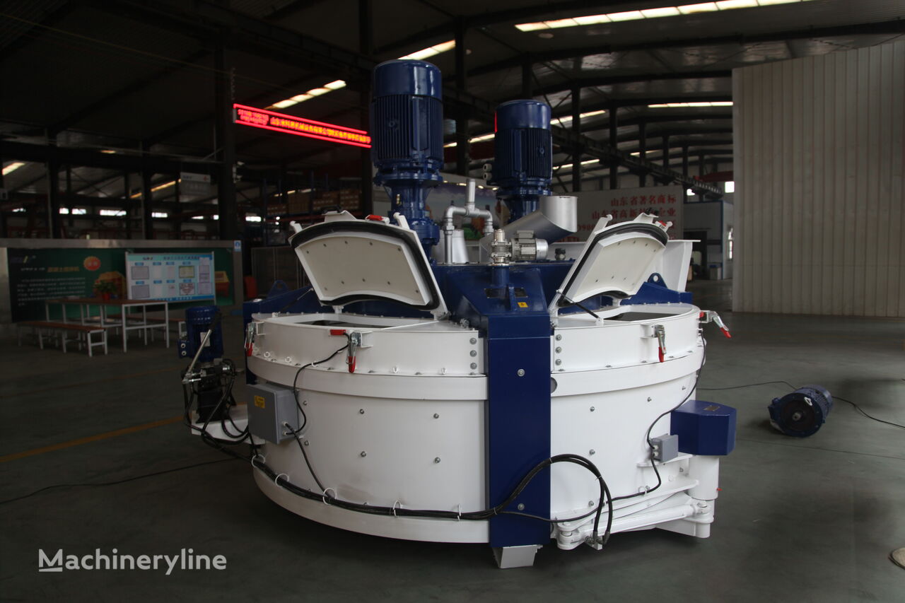 καινούριο πλανητικό μίξερ SDMIX 1.5m3 Planetary Concrete Mixer with 3 Motors and 2 Discharge Doo