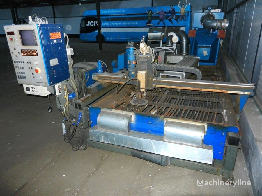 Messer Griesheim Eurocut Plasma 1600 x 3200 mm CNC plasma cutting machine