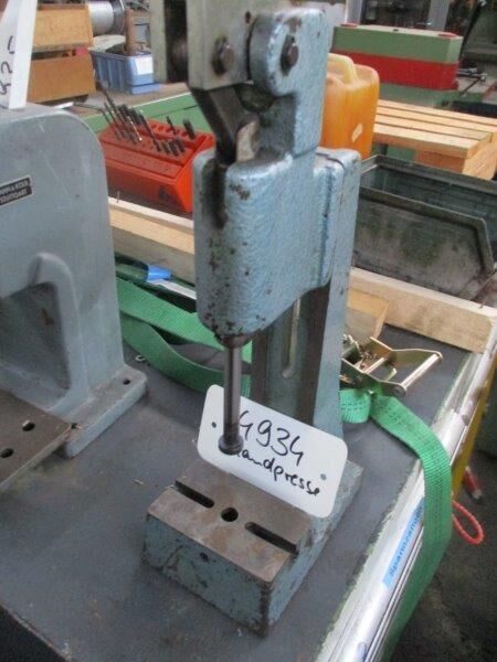 Pneumatinis presas Hand-Operated - Machineryline