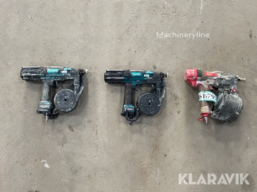 Makita Højtrykspistoler Makita & MAX 3 styk pneumatic tool