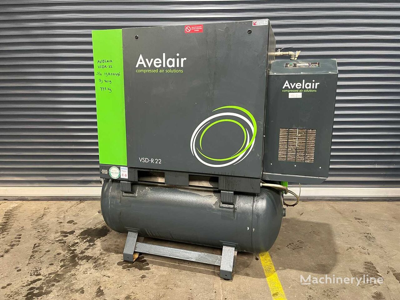 Avelair VSDR-22 portable compressor