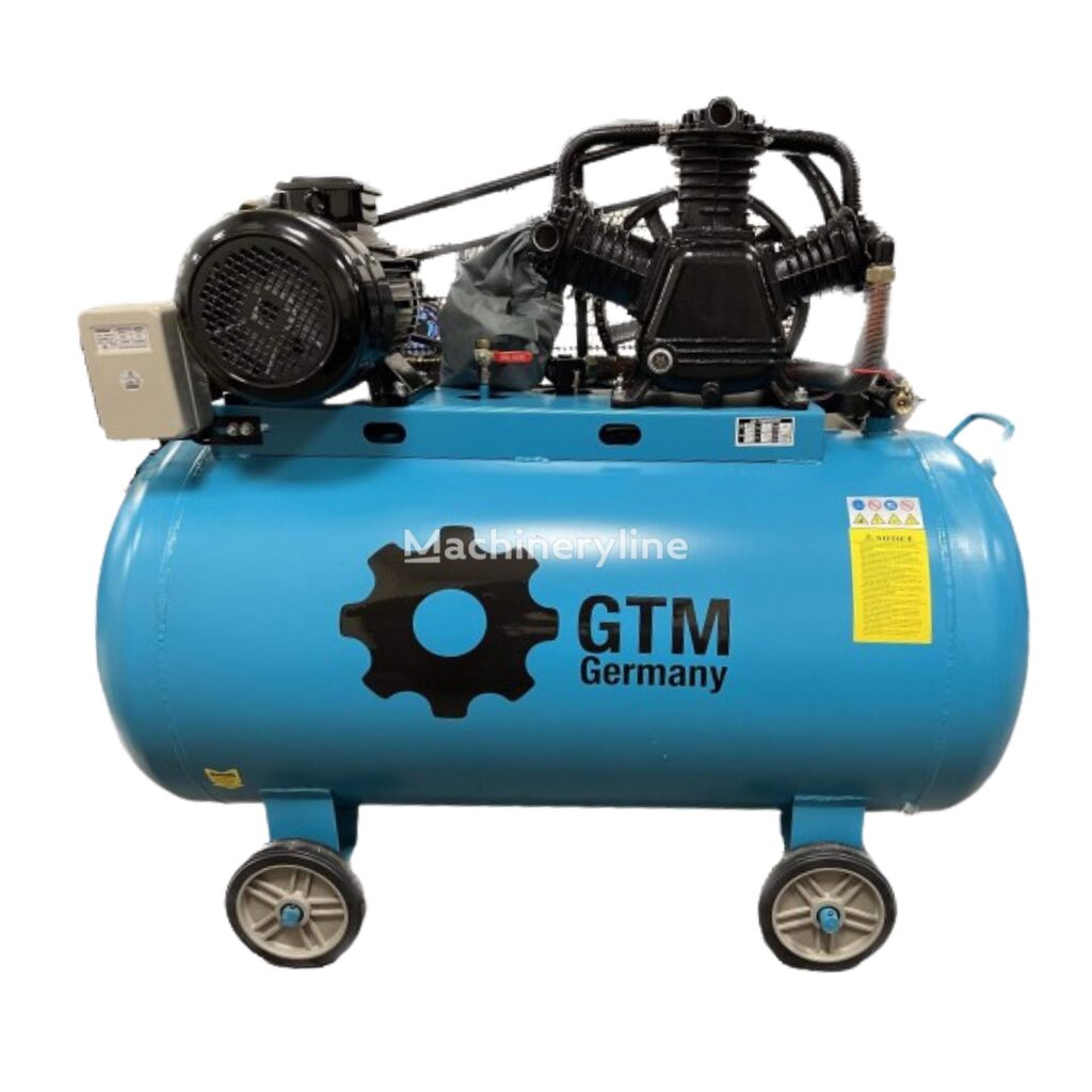 új GTM 3cil/400L 7,5KW 900l/min GTM Air Compressor hordozható kompresszor