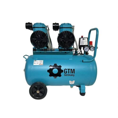 compresseur portatif GTM 50L 600l/min Oil-free air compressor GTM MT S PRO neuf