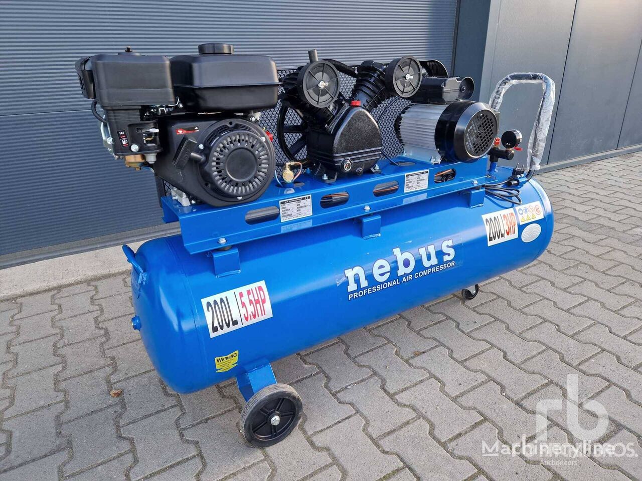 новый переносной компрессор Nebes NEBUS LH2065/Q-200L Compresseur A Air (Non Utilise)