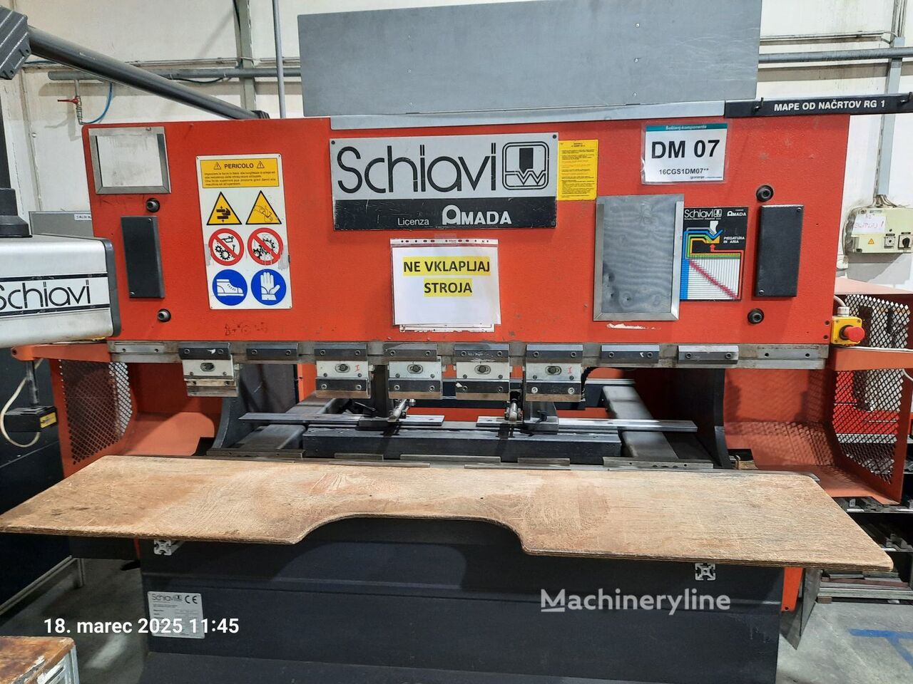 Presse plieuse Schiavi Amada RG 50-20 I Press Brake - Machineryline
