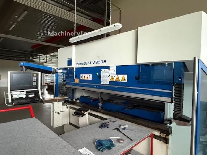 Преса за виткање лим Trumpf V 850 S се продава | Machineryline MK Преса за виткање лим Trumpf V 850 S - Machineryline