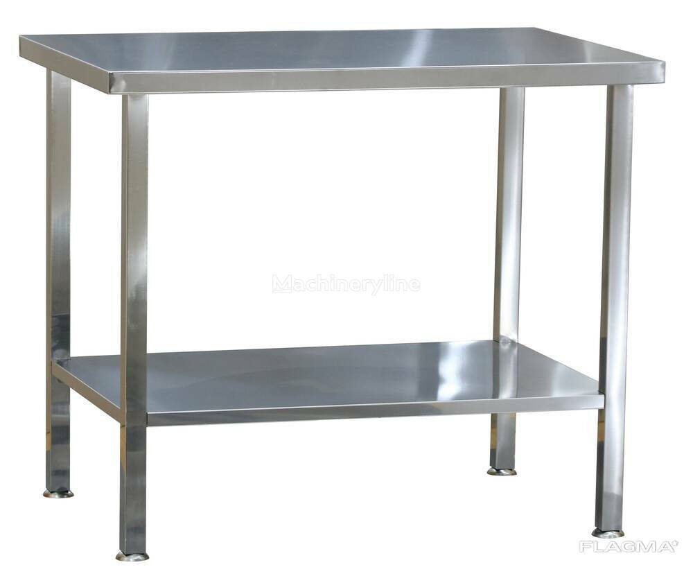 table en acier inoxydable Stol proizvod. pristen. nerzh. polka sploshnaya 1000*700*860 neuf