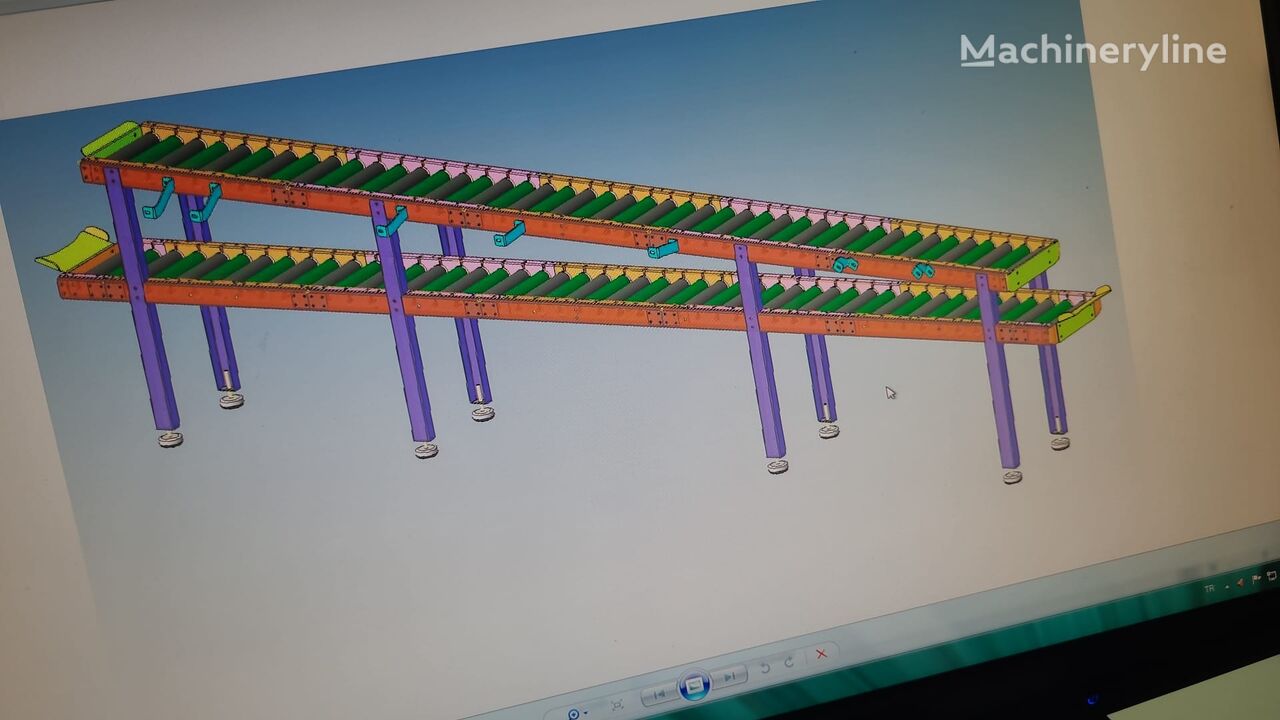 новый роликовый конвейер Ditaş Grup Konveyör