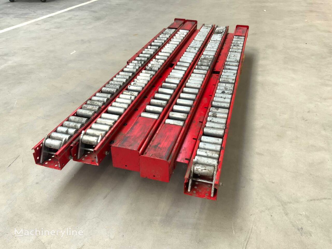 Rollers (5x) roller conveyor