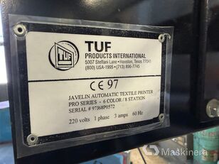 TUF Javelin Pro Series screen printing machine for sale - Image 4 | Machineryline NG TUF Javelin Pro Series screen printing machine | Image 4 - Machineryline
