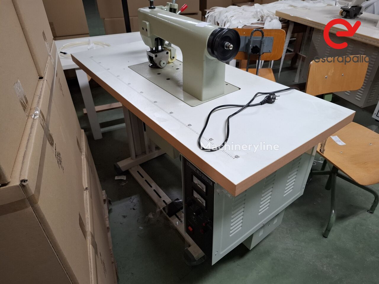 Máquina de coser ultrasónica industrial. AM1-101 sewing machine - Machineryline