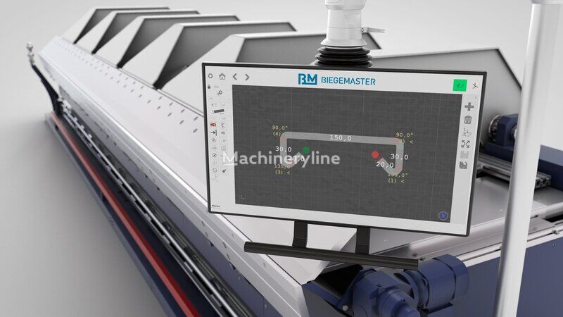 new BIEGEMASTER BENDTRON 4.1,50 sheet bending machine