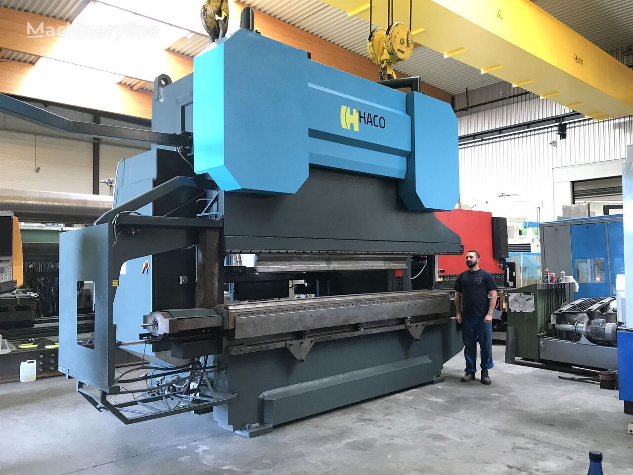 cintreuse de tôle Haco 500 ton x 4100 mm CNC heavy duty