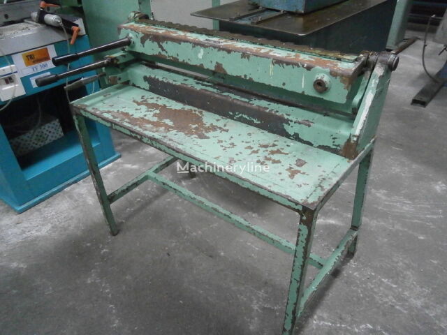 J.G.D sheet bending machine