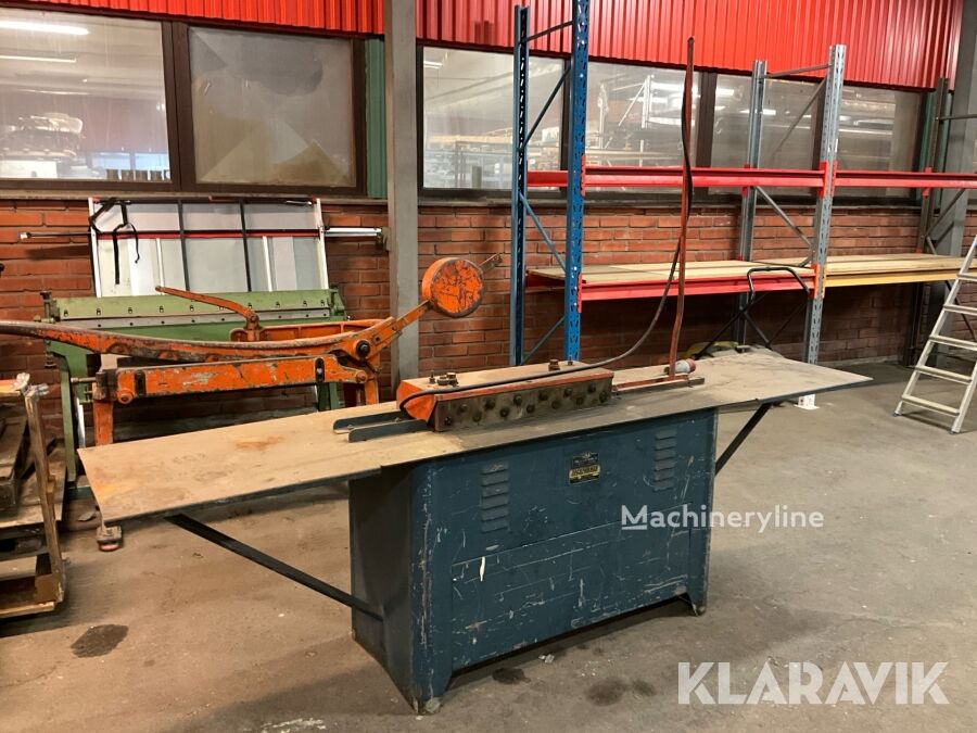 Lockformer Falsupptagare Lockformer Pittsburg och rörfals Blechbiegemaschine - Machineryline