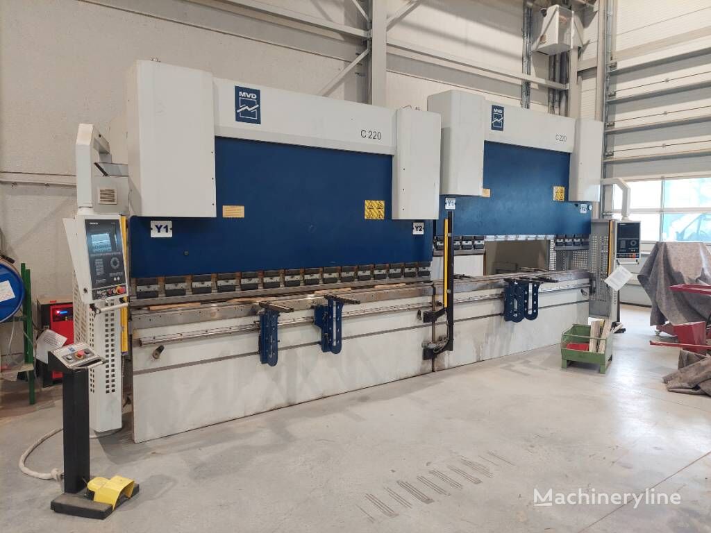 MVD C220-3100 press brake (2pieces) máquina curvadora de chapa