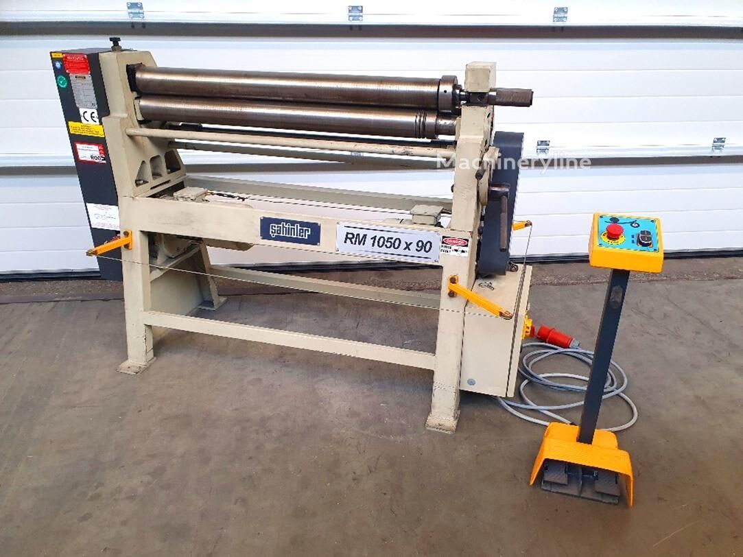 Μηχανή κάμψης μεταλλικών φύλλων Sahinler RM 1050 x 3 mm - Machineryline