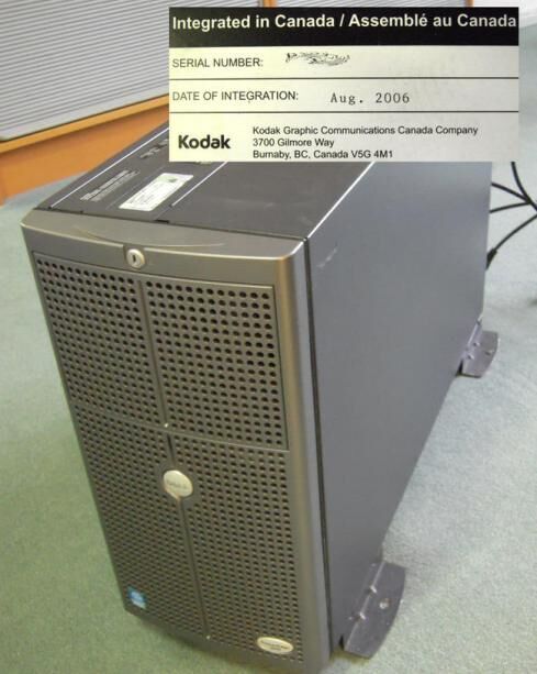 Dell/Kodak PowerEdge 2800 software