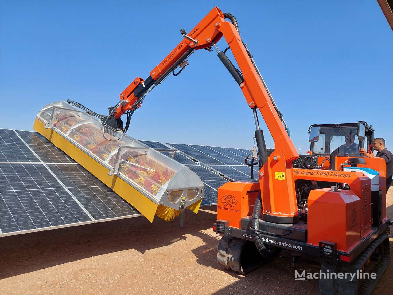 جديد جهاز تنظيف الألواح الشمسية Solar CLEANER F3500 - Machineryline
