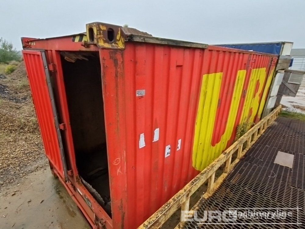 Containerised Wood Pellet Boiler, 2 Water Tanks (Incomplete) solid fuel boiler