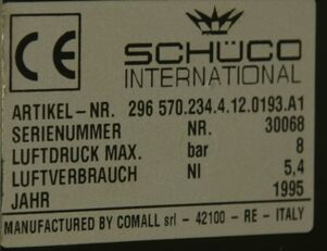 Presse d'emboutissage Schüco 296 570.234.4.12.0193.A1 à vendre - Image 4 | Machineryline CG Presse d'emboutissage Schüco 296 570.234.4.12.0193.A1 | Image 4 - Machineryline